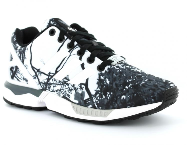 adidas zx flux noir et blanc soldes